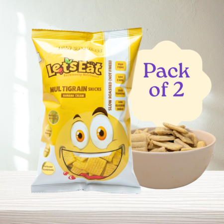 Multigrain Banana Cream Snicks (Pack of 2)