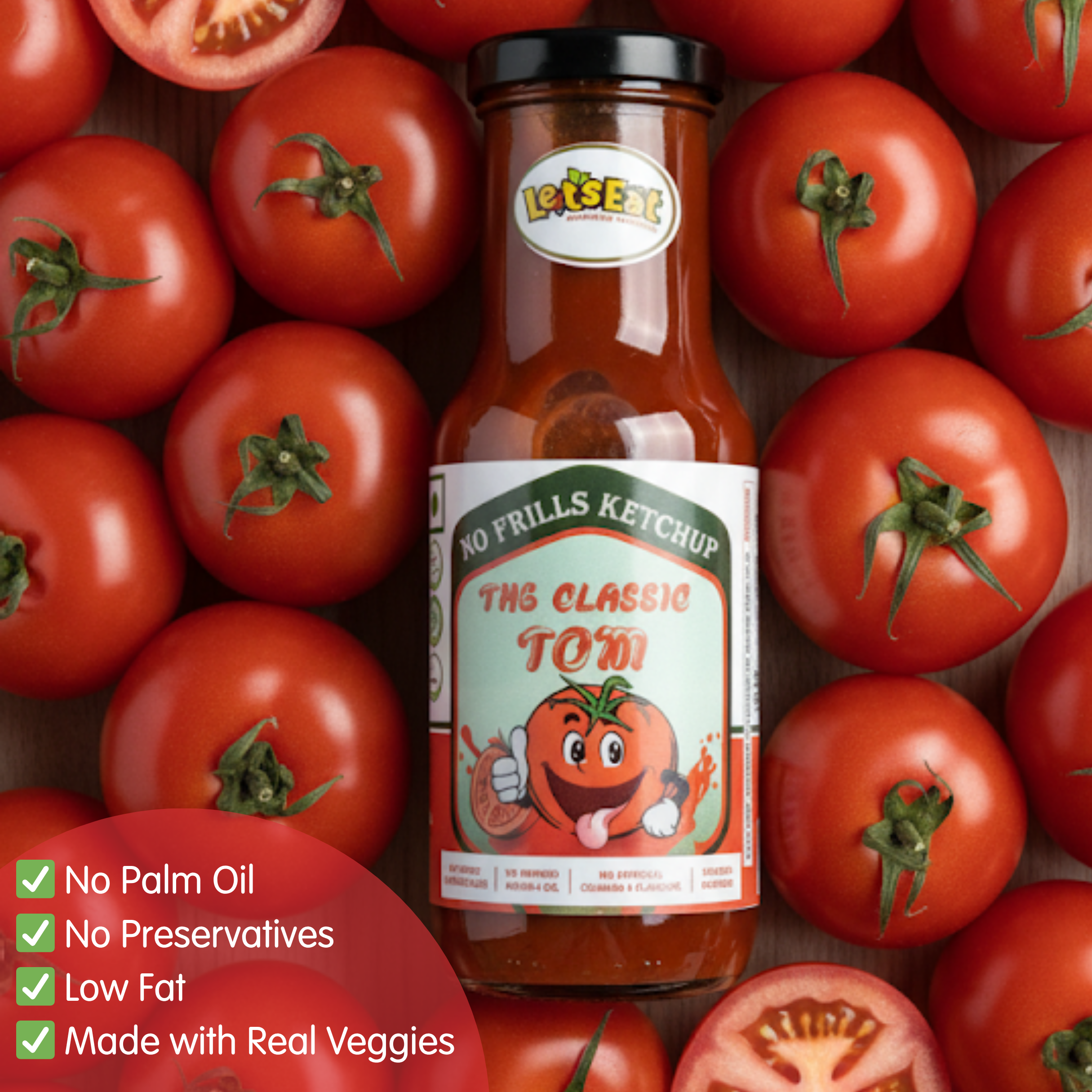 The Classic Tom Real Tomato Ketchup - Image 5